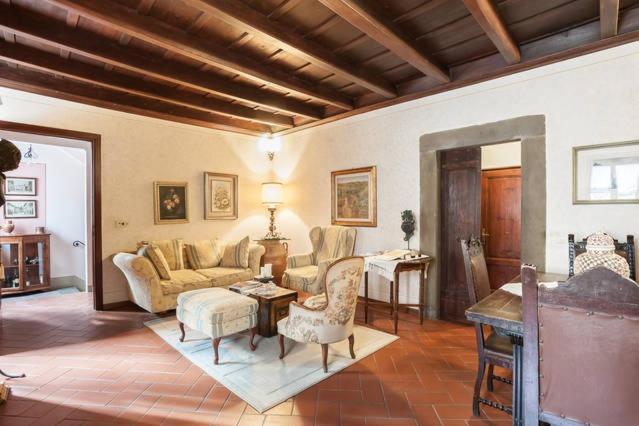 La Finestra Sul Borgo Dimora Storica Apartment Laterina Bagian luar foto
